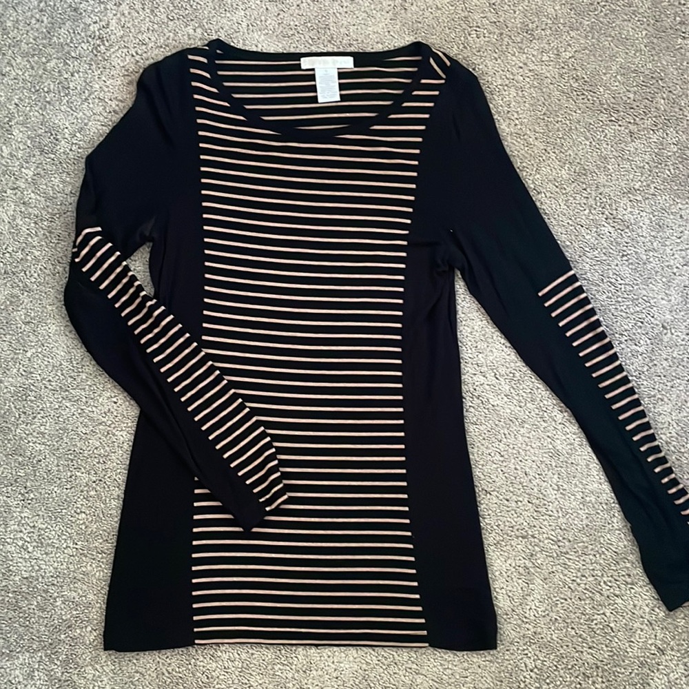Long Sleeve Striped Tee